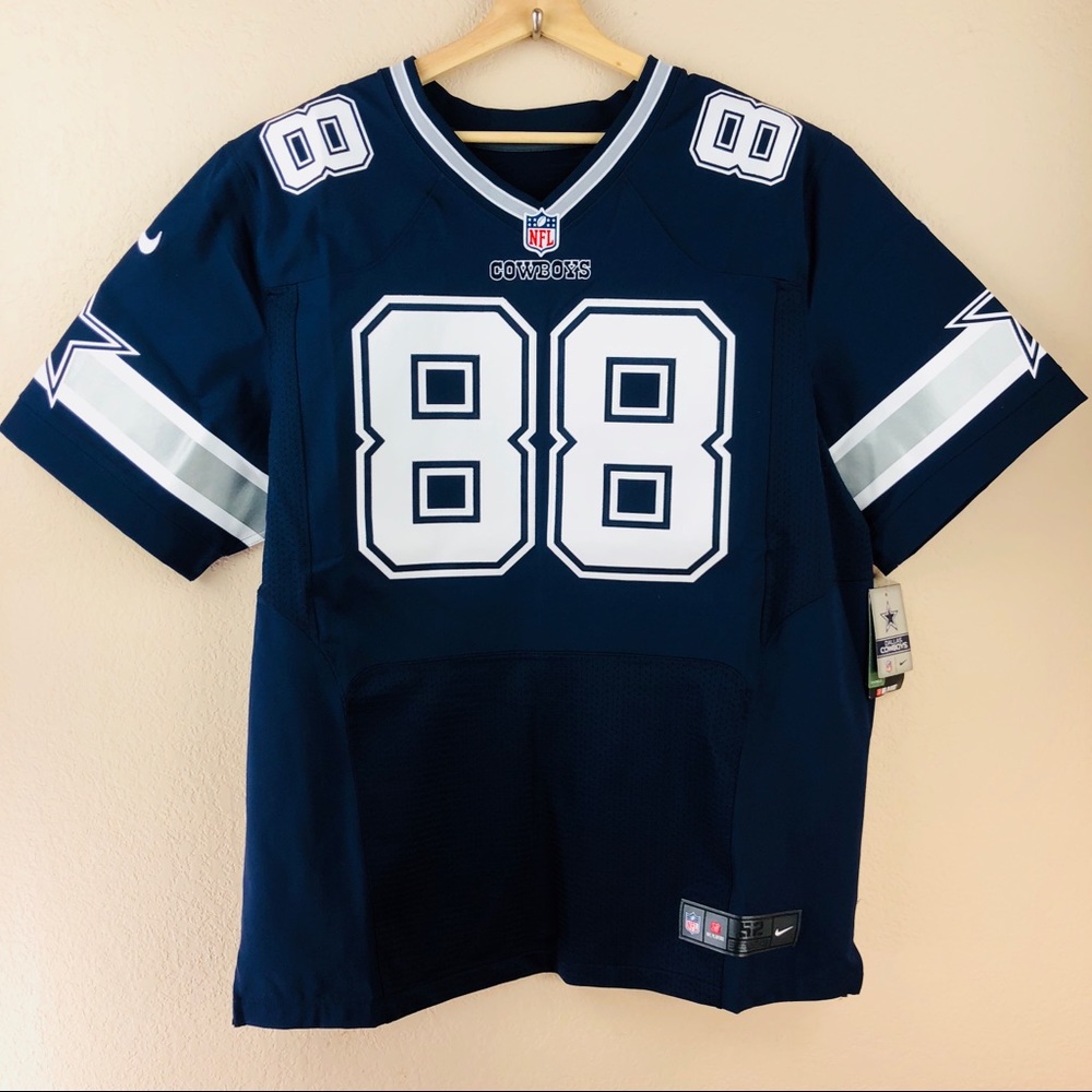 Nike Elite Authentic Dez Bryant Jersey Blue